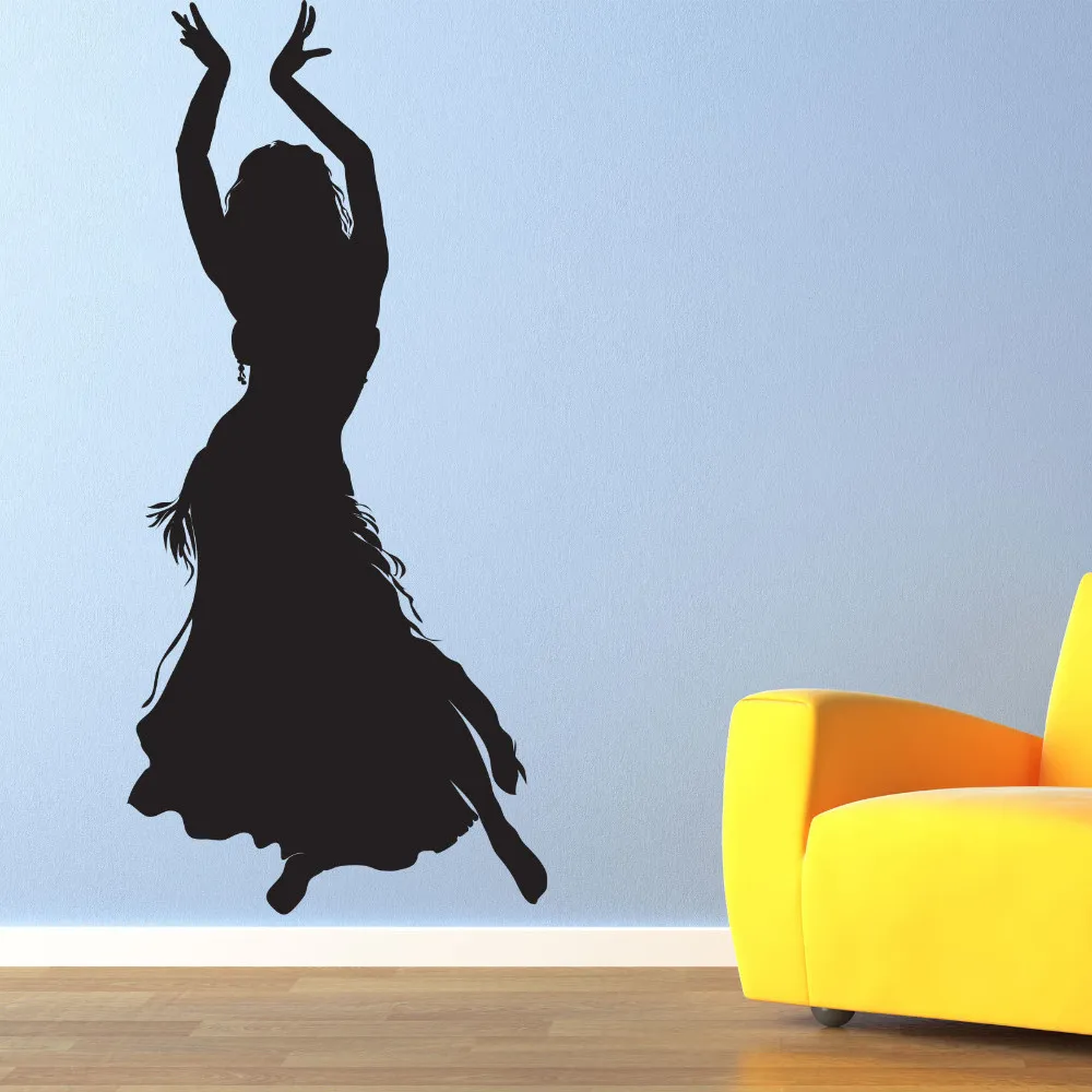 

BELLY DANCER - Vinyl Wall Art Decal Dance Studio