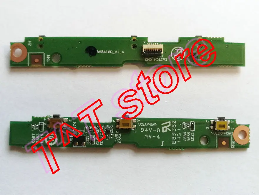 

original for MIIX 3-1030 switch power botton board VOLUME control board with cable BH5418D BH5418D_V1.4 test good free shipping