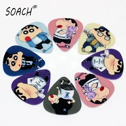 SOACH 10PCS1.0mm plettri di alta qualità due lato pick bass guitar picks orecchini FAI DA TE Della Miscela picks chitarra per ukulele