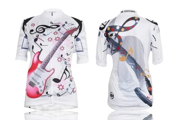 

New Girls Cycling jersey Top Women Outdoor Sports Cycling short sleeve jersey Shirts Size S~2XL