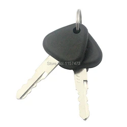 2 Pcs/lot 777 Heavy Equipment Key for Volvo Excavator Parts,3 year  warranty