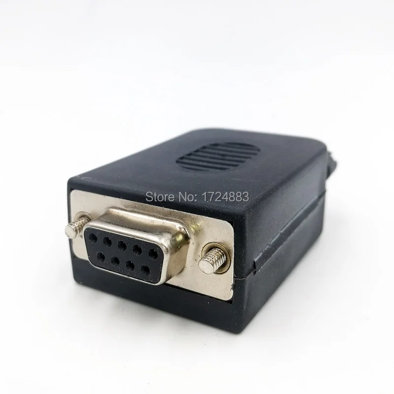Conector DB9 RS232 Macho-Hembra 9 Pines - imagen 2