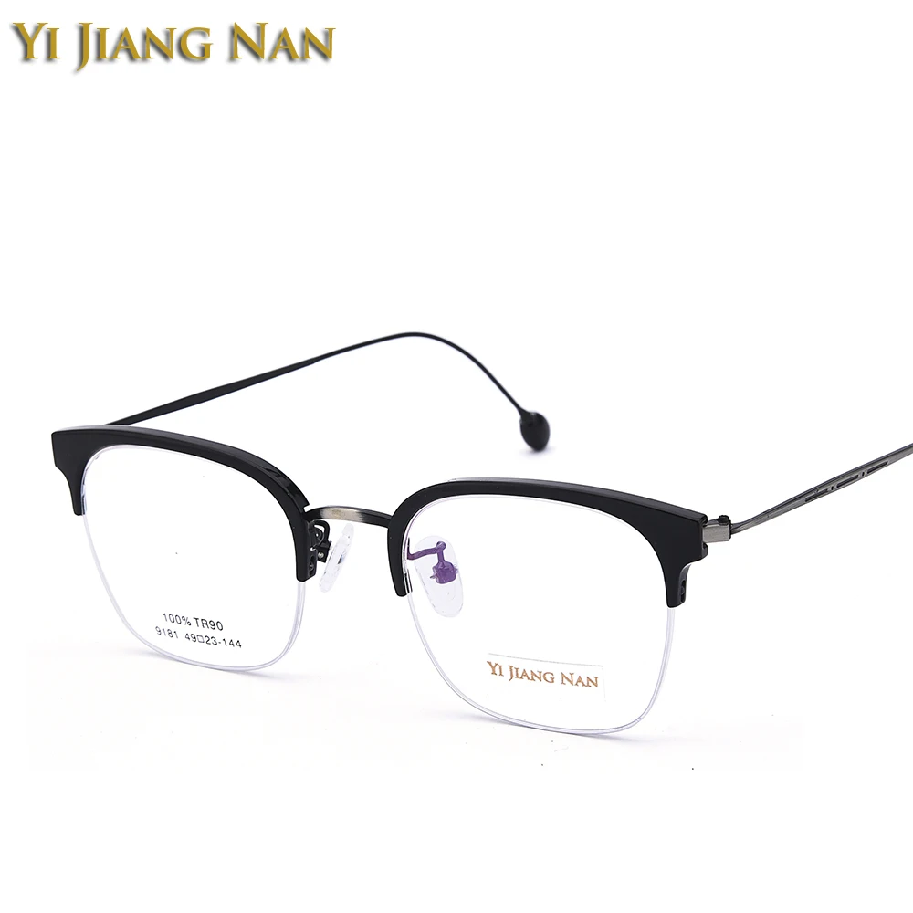 

Classic Desingle Fashion Women Eyeglasses Frame Spectacles for Male Stylish Full Frame for Prescription Lens