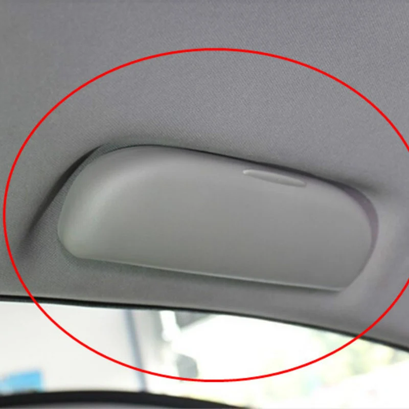 ZD 1Pcs Car Glasses Box Case Holder Car-Styling For Nissan Qashqai X-Trail TIIDA Volvo Subaru XV Forester Impreza Accessories
