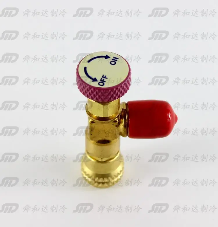 ปรับความปลอดภัยได้ R410A R22 เครื่องปรับอากาศบรรจุหัววาล์วสวิตช์อุปกรณ์ทําความเย็น