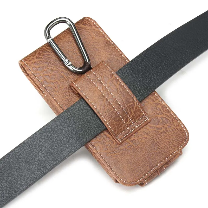 JINSERTA 필립스 제늄 E570 케이스 커버, 럭셔리 PU 가죽 안티 노크 벨트 플립 스마트 폰 케이스 휴대폰 파우치 백