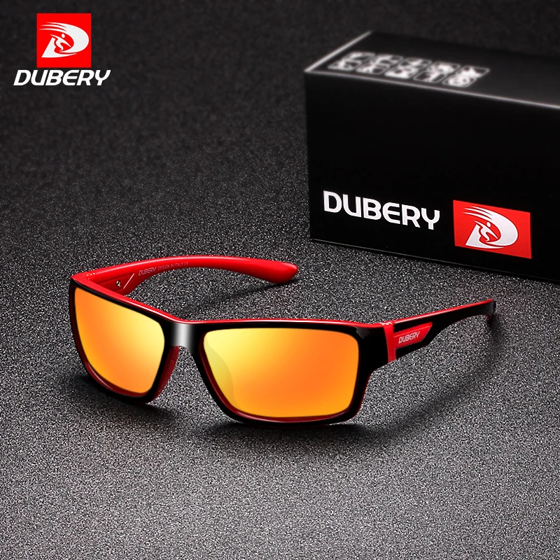 DUBERY Polarized Sunglasses  Men Women  Driving  Sport Sun Glasses For Men High Quality Cheap  Luxury Brand Designer Oculos