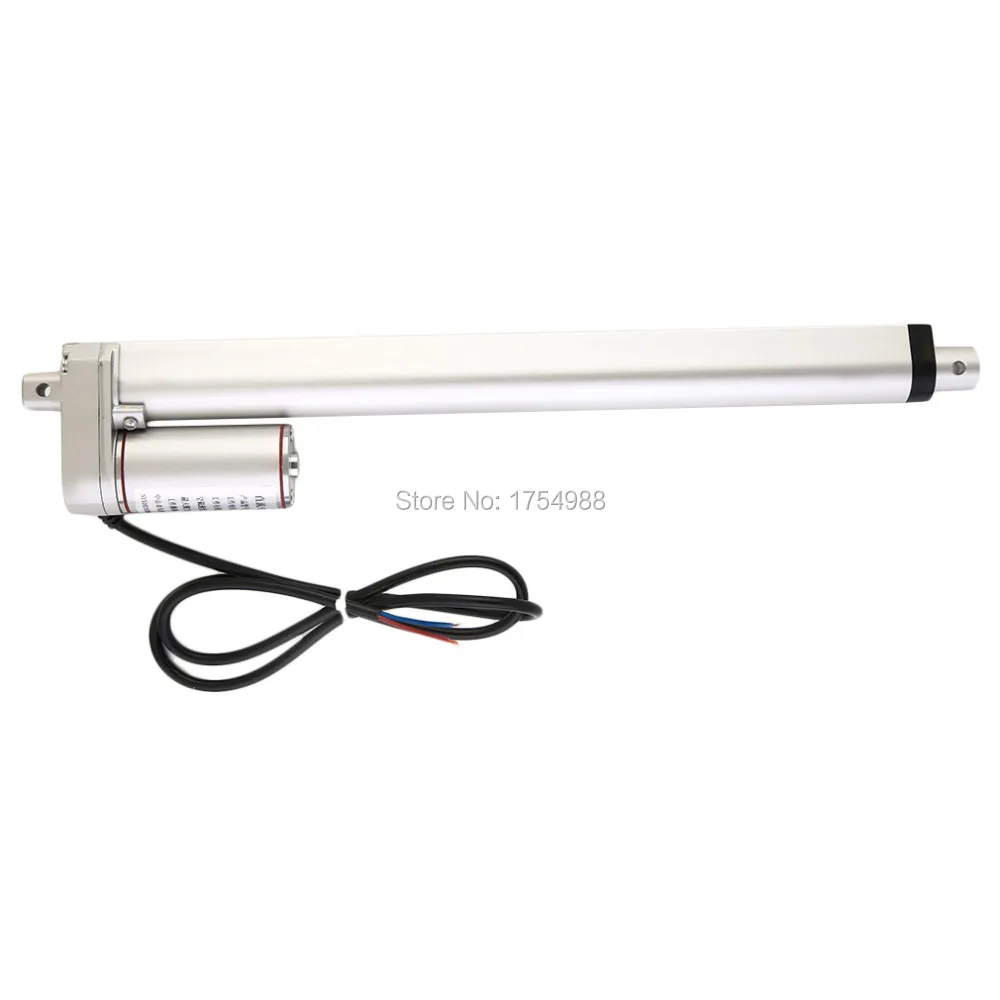 

Escape room party prop 300mm 12" Multi-function Linear Actuator Motor DC12V Stroke Heavy Duty Lift mini electric tubular motor