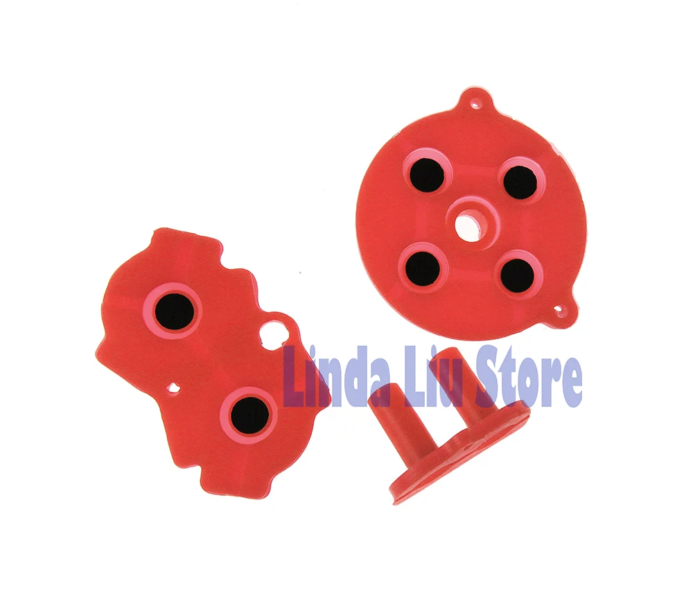 30sets silicone Conductive Rubber Silicone Pads for GBA for Gameboy advance