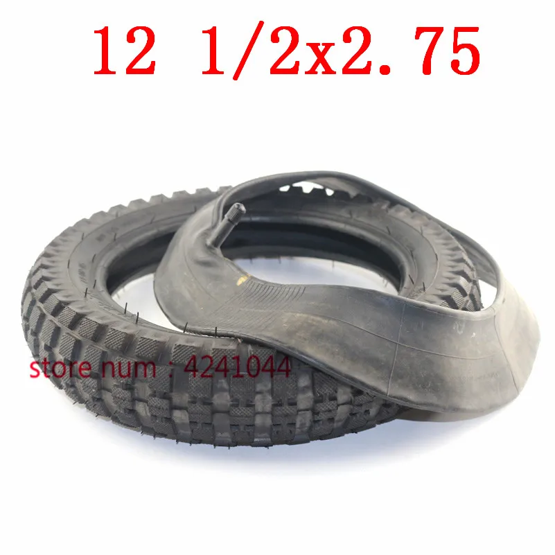 12 1/2 x 2.75 E-Scooter Tire + Inner Tube For MX350 MX400 43CC 47CC 49CC Motorcycle Mini Dirt Bike 12.5x2.75 tyre