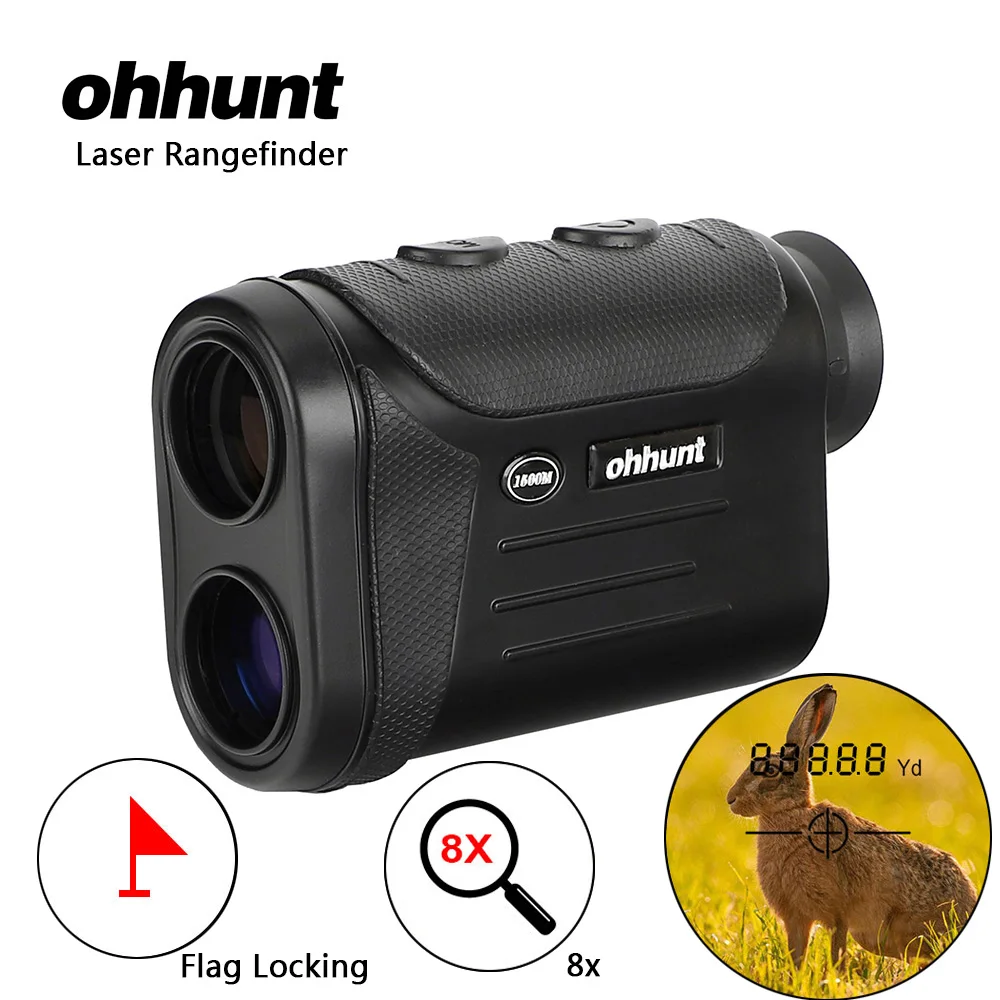 

ohhunt Hunting Optical Multifunction Laser Rangefinder 8X 600M 800M 1500M Monocular Range Finder Distance Meter Accurate Ranging