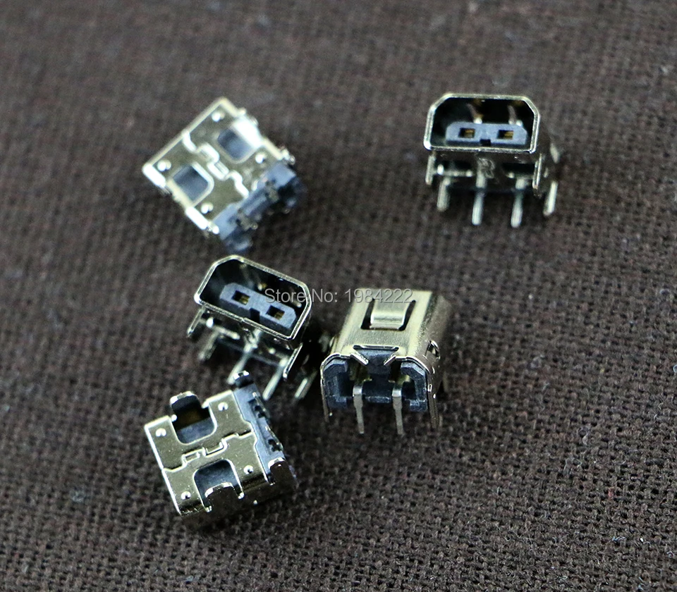 OCGAME استبدال جزء ل وي U التيار المتناوب محول شحن USB ميناء شاحن الطاقة المقبس شحن موصل جاك 5 قطعة/الوحدة