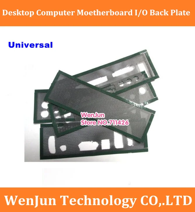I/O Schild Rückplatte Chassis Halterung des Motherboards Universal DIY Schild Backplane PVC PVC Staubfilter für Computergehäuse
