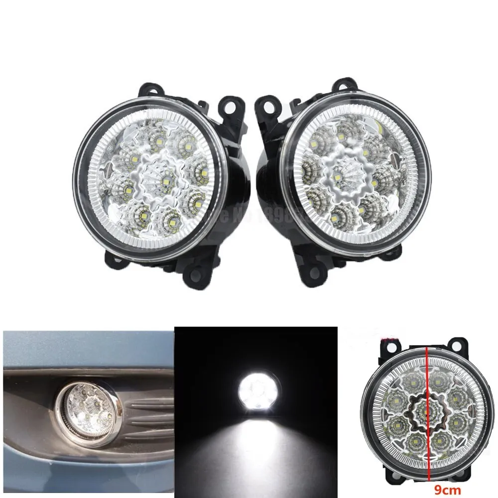 2x Devil Eyes car light sources Fog Lamps Car styling LED Fog Lights Halogen 1SET For OPEL Vectra C GTS Hatchback 2002-2008