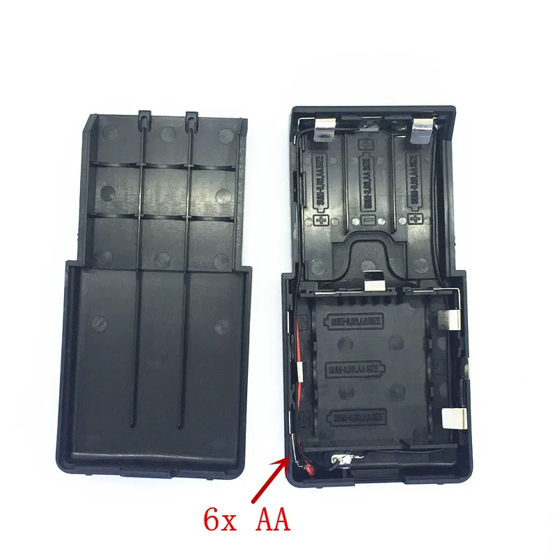 5 pcs/lot BT-32 6X AA battery box case for Kenwood TK308 TK208 TH22AT,TH42AT,TK-79A etc walkie talkie