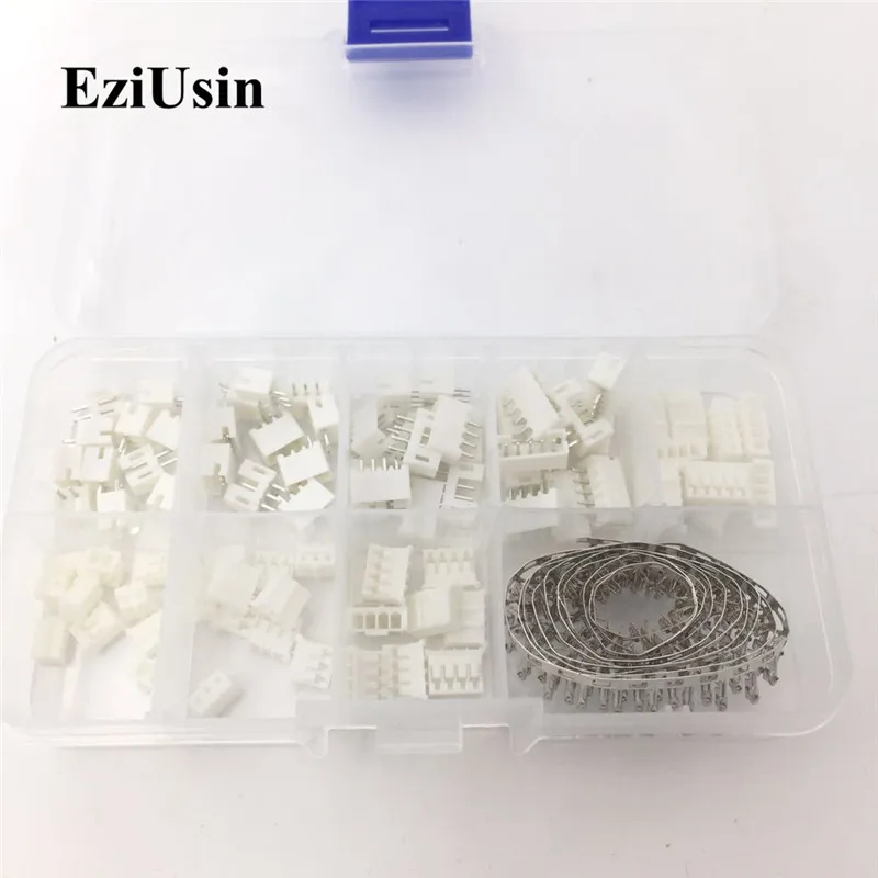 230pcs PH2.0 2p 3p 4p 5 pin 2.0mm Pitch Terminal Kit / Housing / Pin Header JST Connector Wire Adaptor PH Kits for 3D printer