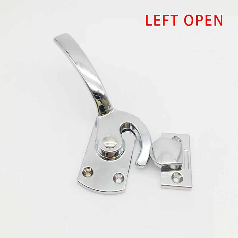 Stainless Steel Oven Door Lock Cabinet Sealing Handle Mechanical Flat Pressure Lock for Kitchen Appliances