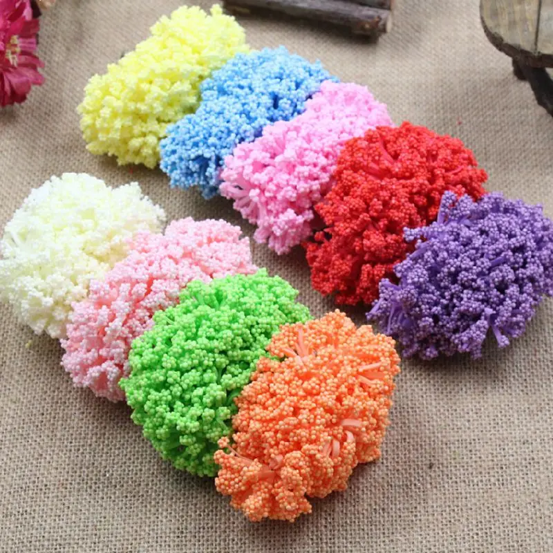 140 pcs/lot 8cm artificial simulation all over the sky star flower bouquets of bubble for wedding dress and party handicrafts108