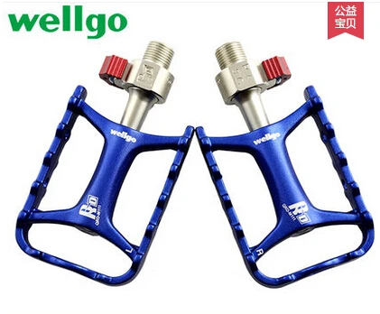 Wellgo m111 qrd-m111 quick release pedal mountain bike ultra-light bearing pedal Road bicycle pedal