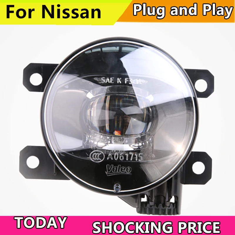 doxa Car Styling FOR VALEO Original Fog Lamp for Nissan Tiida X-GFAR NV200 Sylphy X-TRAIL LED Fog Light