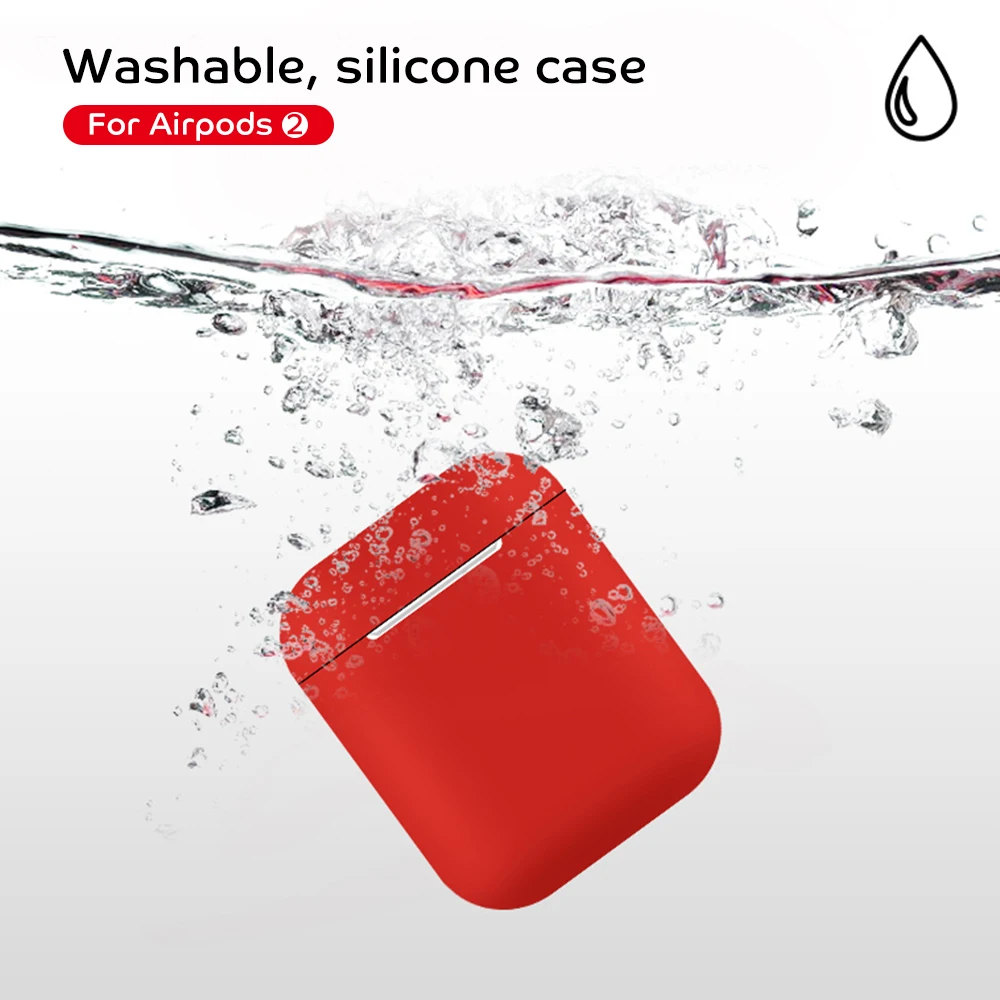 VAORLO ซิลิโคนสำหรับ Apple AirPods2 TWS หูฟัง i20 i30 i60 i10 กันน้ำกันกระแทก Protector อุปกรณ์เสริมผิว