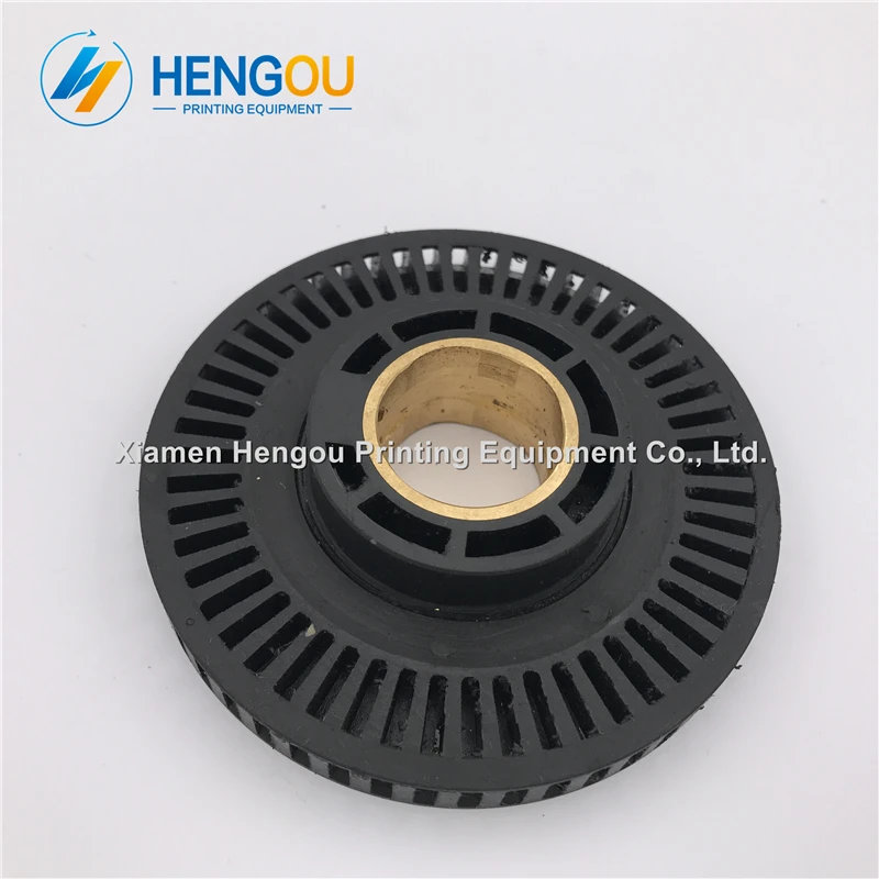 free shipping offset 93.526.353F 93.256.353F 93.015.353F Black slowdown suction wheel for CD102 machine size 90x25mm