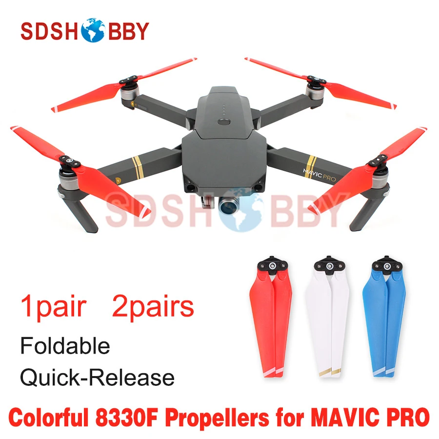 

Colorful 8330F Propellers Quick-release Foldable Props for DJI MAVIC PRO