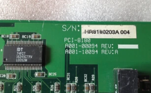 Industrial equipment board A/D card PCI-8180 A001-00094 10094 REV A