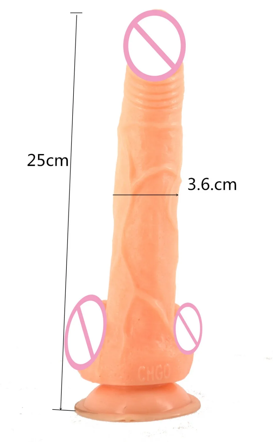 FAAK Factory wholesale long dildo realistic dildos fake penis butt plug sex toys for women discreet package erotic product