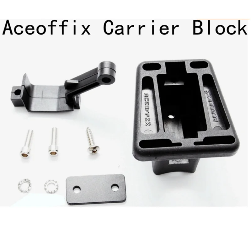 Aceoffix Plastic Bag Carrier Block for Brompton Folding Bike Sbag Basket Carrier Block