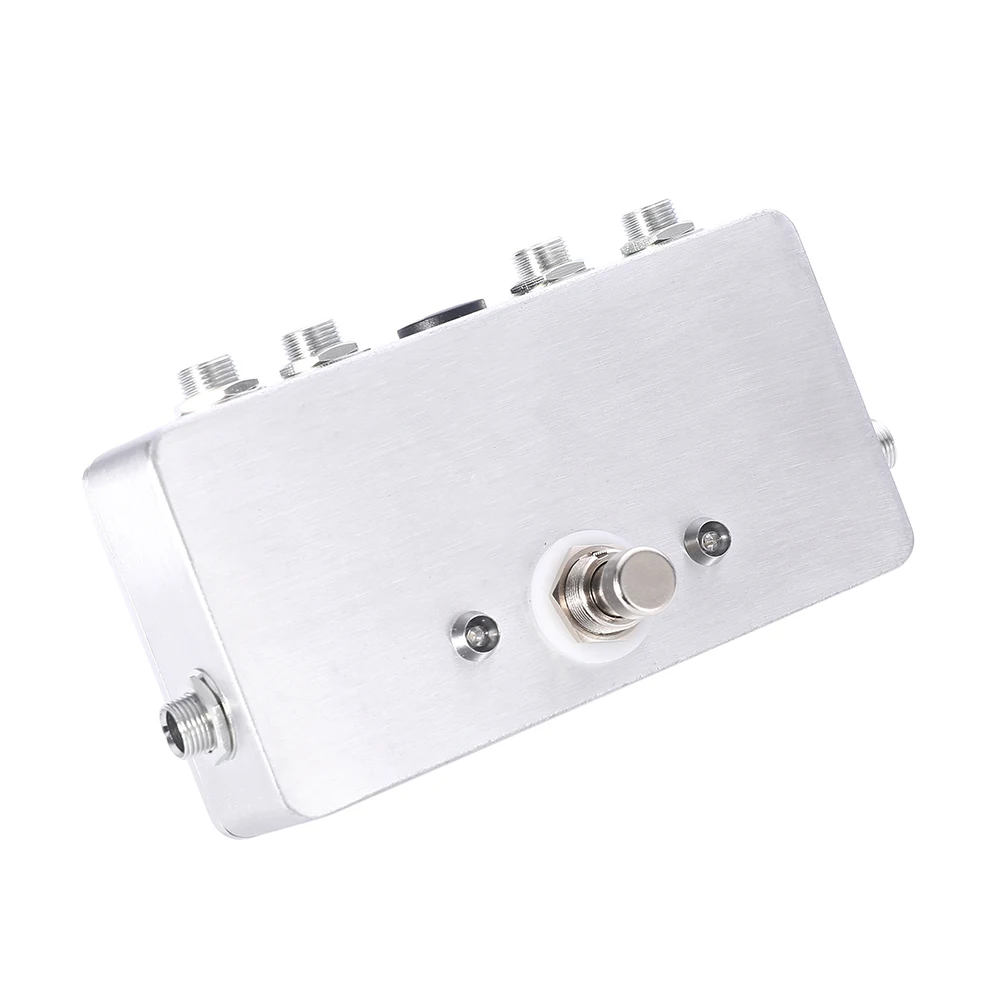 Foot Switch AB Box Pedal Silver Looper Effect Pedals For Electric Guitar Pedal Parts