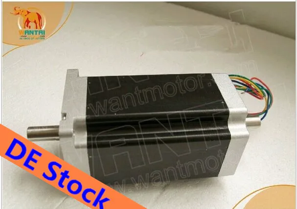 CNC Wantai 4Axis Nema 23 Stepper Motor Dual Shaft  57BYGH115-003B 425oz-in Printer  cnc router