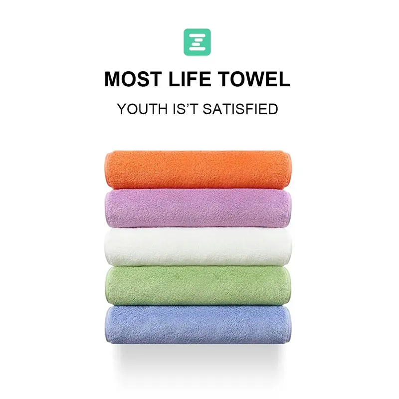 

A-Life Cotton Long Cotton Wool 1.6s Fast Absorption of Pure Color Towel Face Skin Care Towel Hair Towel Sealed