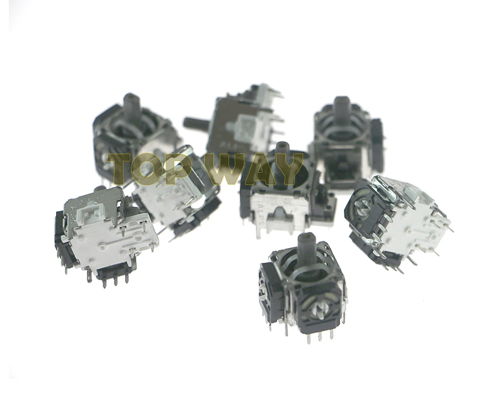 Axis 아날로그 센서 모듈 교체용 3D 조이스틱, 플레이스테이션 PS4 컨트롤러 ALPS 포함, 2 개