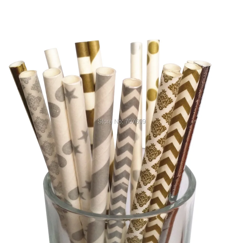 

Free DHL/FEDEX/UPS 1500pcs Free shipping Paper Straws, Chevron Paper Straws, Drinking Paper Straws 15 colors mix