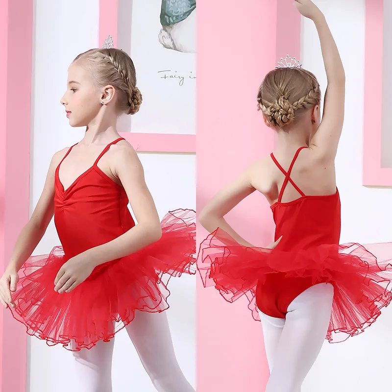 7 Colors Cute Girls Ballet Dress For Children Girl Dance Clothing Kids Ballet Costumes For Girls Dance Leotard Girl Dancewear