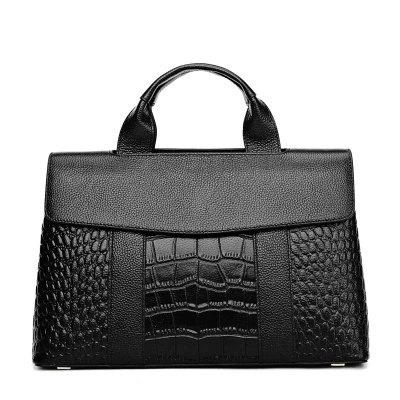 Fashion Alligator Women Handbags Serpentine Top-Handle Bag Women Crossbody Bags High Quality PU Leather Ladies Messenger Bags