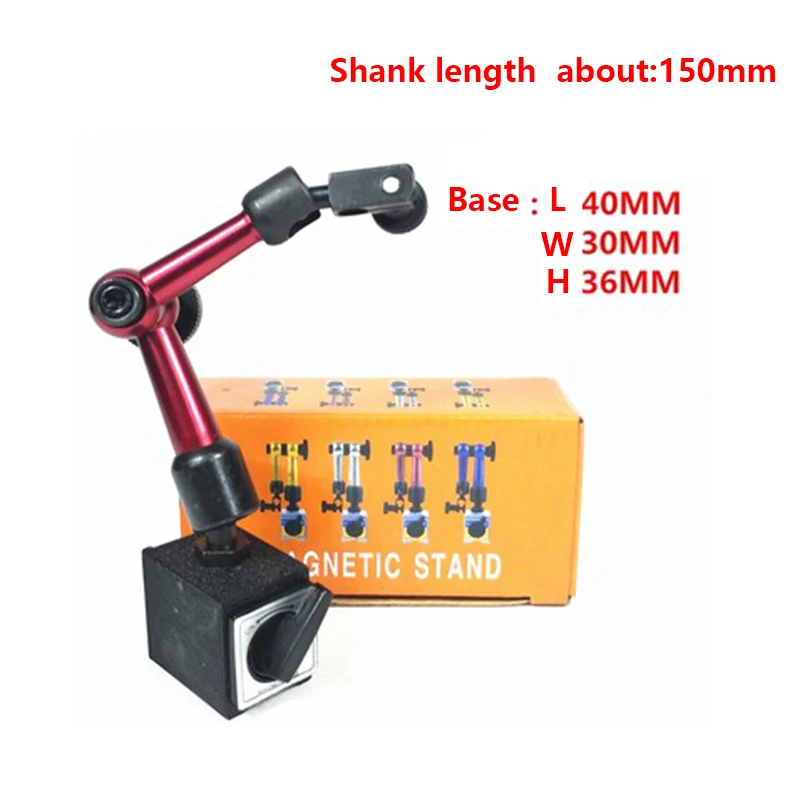 Small type Universal magnetic stand table thousand dial indicator support to fine-tune indicates base