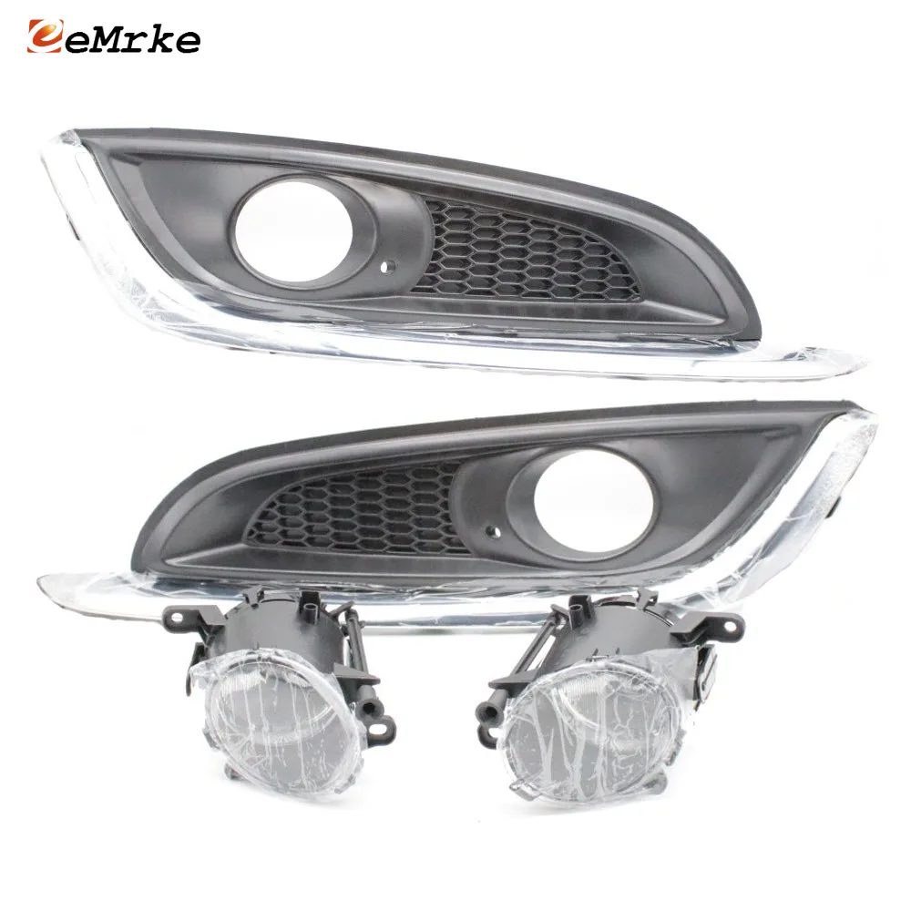 EEMRKE Car Styling for Opel Insignia for Vauxhall Insignia for Holden Insignia Halogen Fog Lights Lamp H10 12V 42W