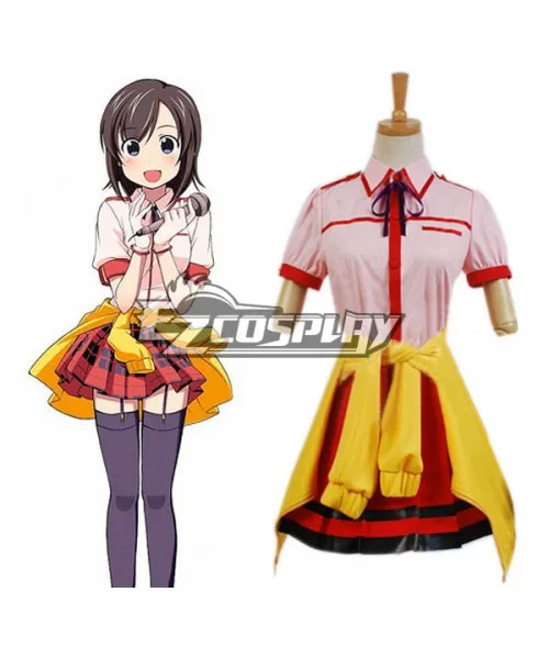 

Locodol Yukari Kohinata Uniform Cosplay Costume E001