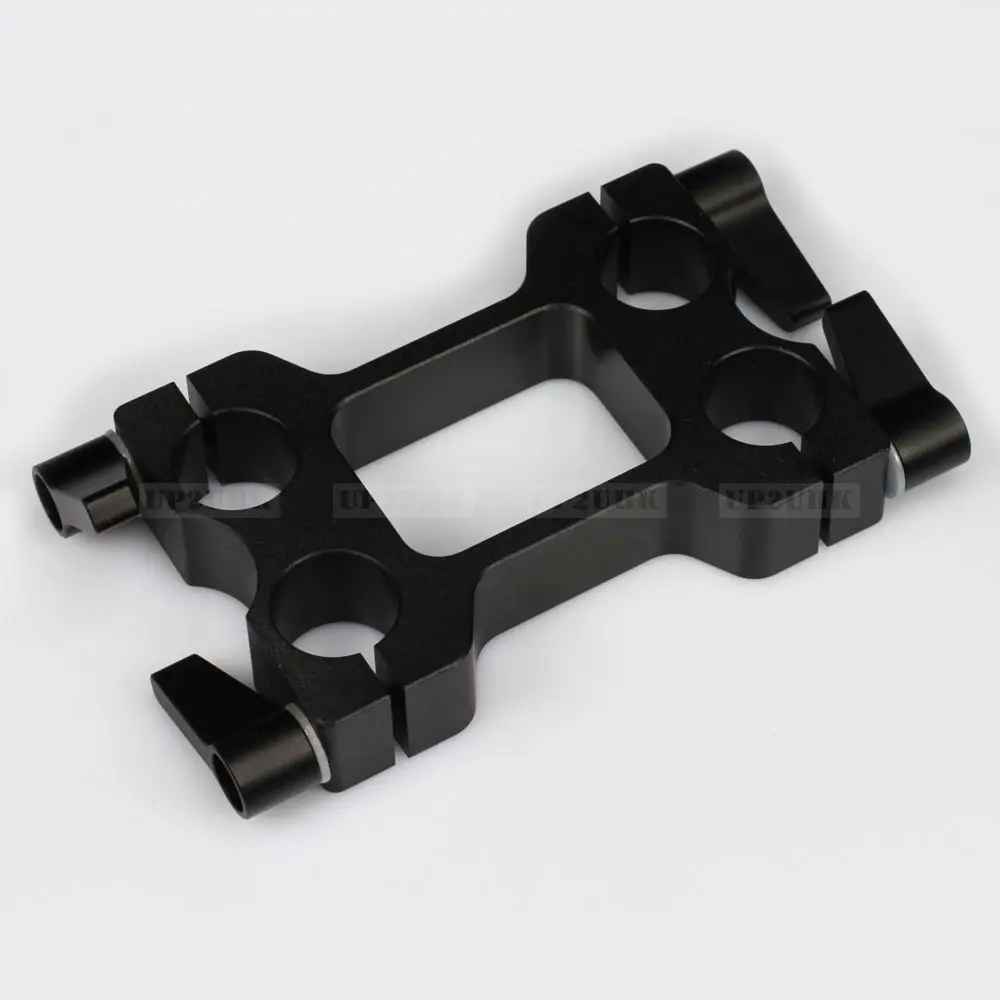 Rod Clamp Offset Holder Extender fr Rod Support Rail System FF Follow Focus Rig tripod camera