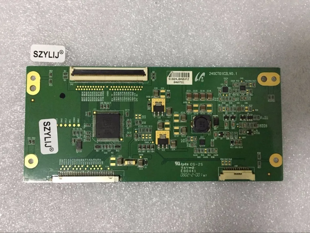 Szylij 1 pçs frete grátis 100% original para al2423w 240ct01c2lv0.1 placa lógica instock