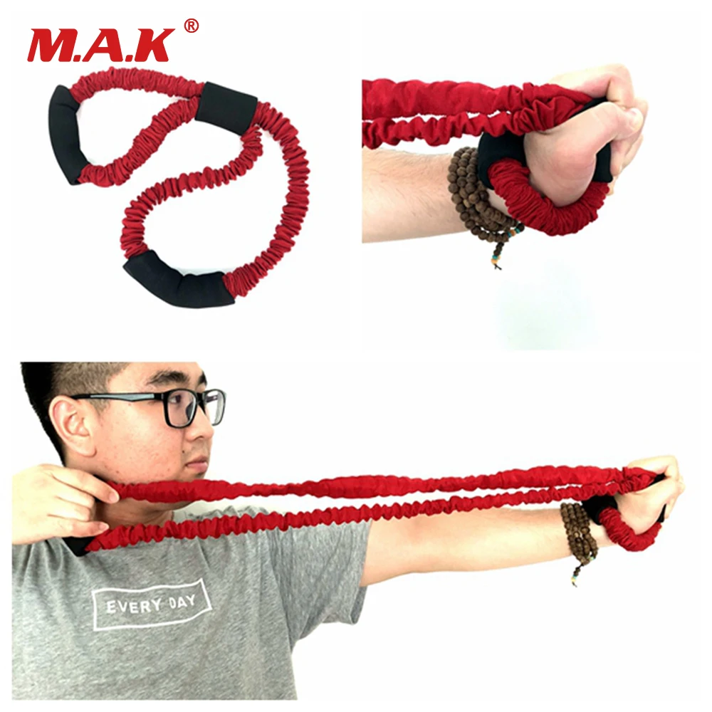 Red Exerciser Trainer Puller Rubber Band Archery Equipment Exerciser for Archery Hunting Shooting Practice Posture