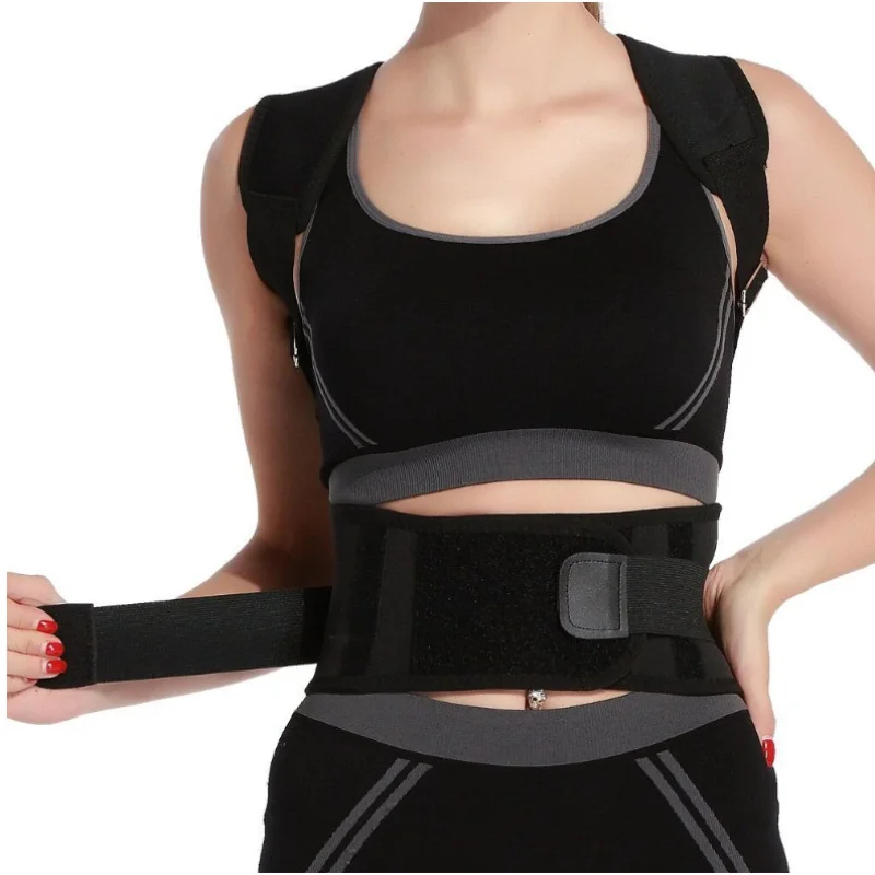 Posture Corrector Men Women Upper Back Brace Clavicle Support Adjustable Back Straightener Pain Relief From Neck Back Shoulder