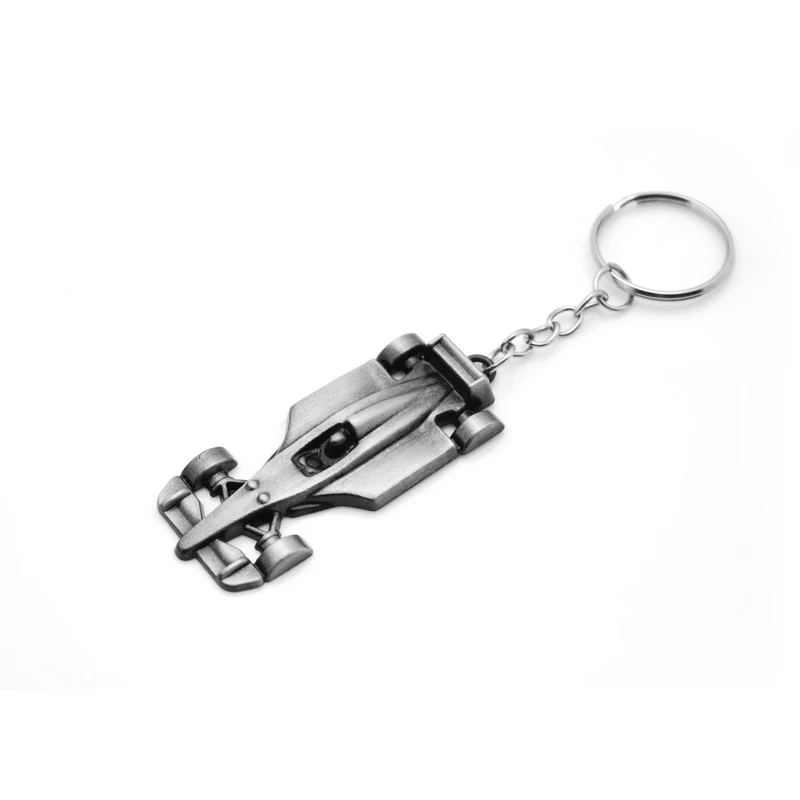 Men's Formula Racing Car Key Chain For Men Vintage Gold Color Metal Cars keychain On Bag Pants Male Jewelry Friends Gifts