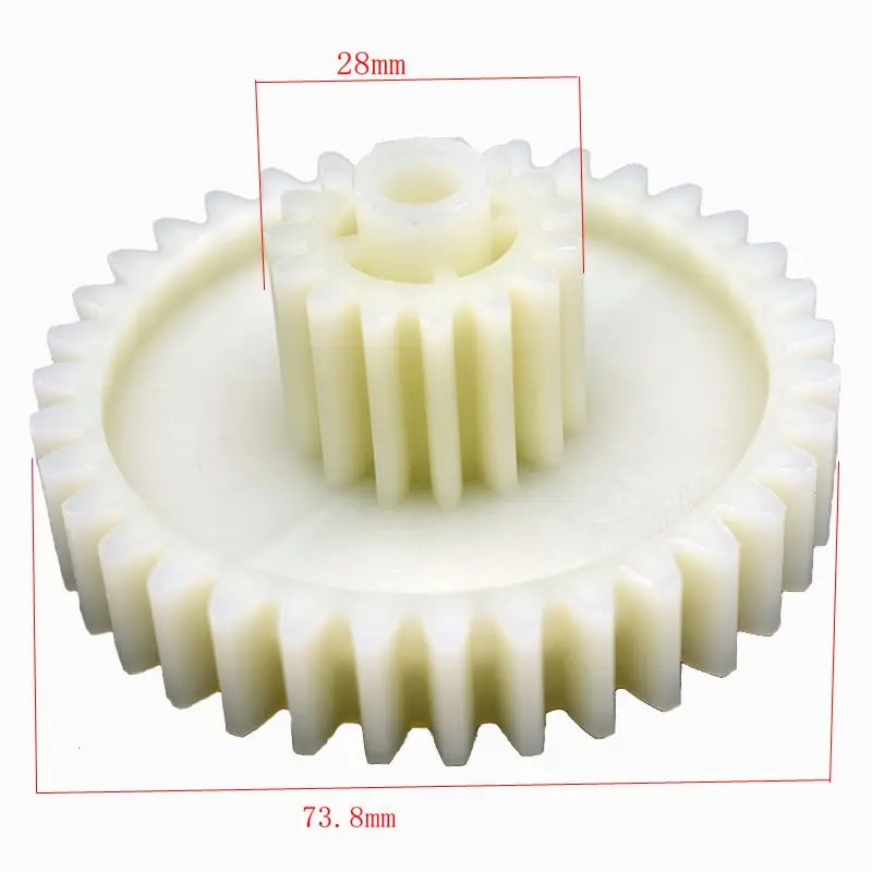 Plastic Gear Meat Grinder Spare Parts Pinion For HAUSWIRT HMG 303W Vitek Supra Saturn Elbee Delfa Magnit Rolsen Errison