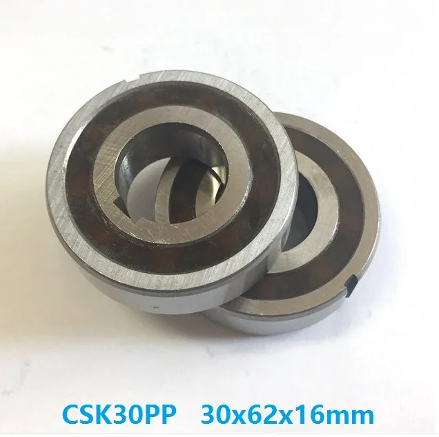 50pcs CSK30PP 30mm One Way Clutch Bearing With dual keyway 30x62x16 mm Sprag Freewheel Backstop Bearing 30*62*16mm