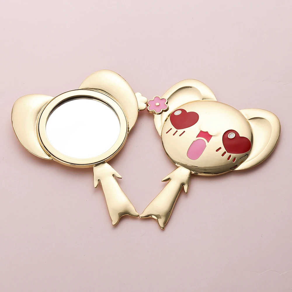 Cardcaptor Sakura Cute Tiger Pet Cosmetic Mirror Cosplay Props Mini Handheld Mirror Makeup Tool Children Mirror Gift