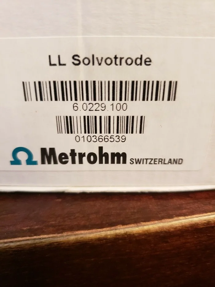 

For Metrohm 6.0229.100 non-aqueous Phase acid-base Titration Electrode Solvotrode