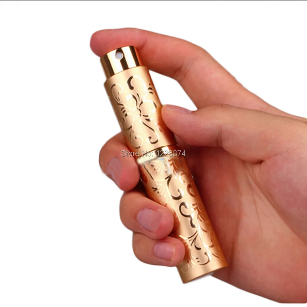 Mini vaporisateur portable de 10ml, bouteille de parfum de tous les jours, atomiseur de parfum africain, accessoires de voyage HI, pompe à parfum, contenant cosmétique